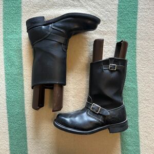 Vintage Made In Usa Engineer Harness Boots Size 10.5US Men's Biker Motorcycle